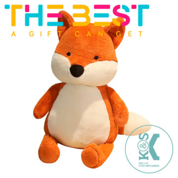 Kids and Stuff Plush Toys And Merchandise, Plush Fox sitting