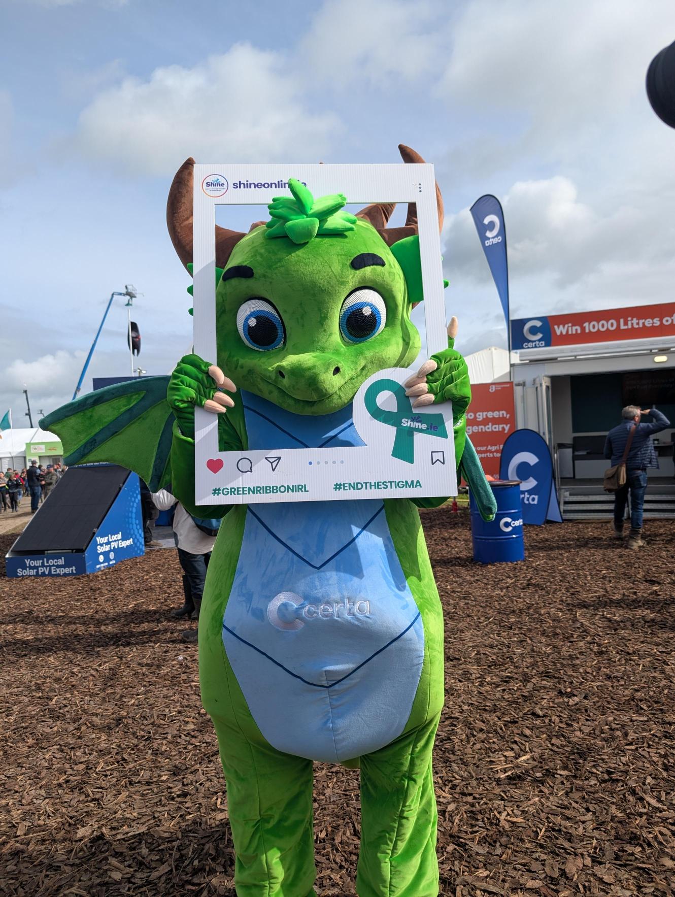 Client: ©Photo - Certa Ireland Industry: Energy & Fuel Retail Project type: Custom Mascot Costume + Matching Plush Toy