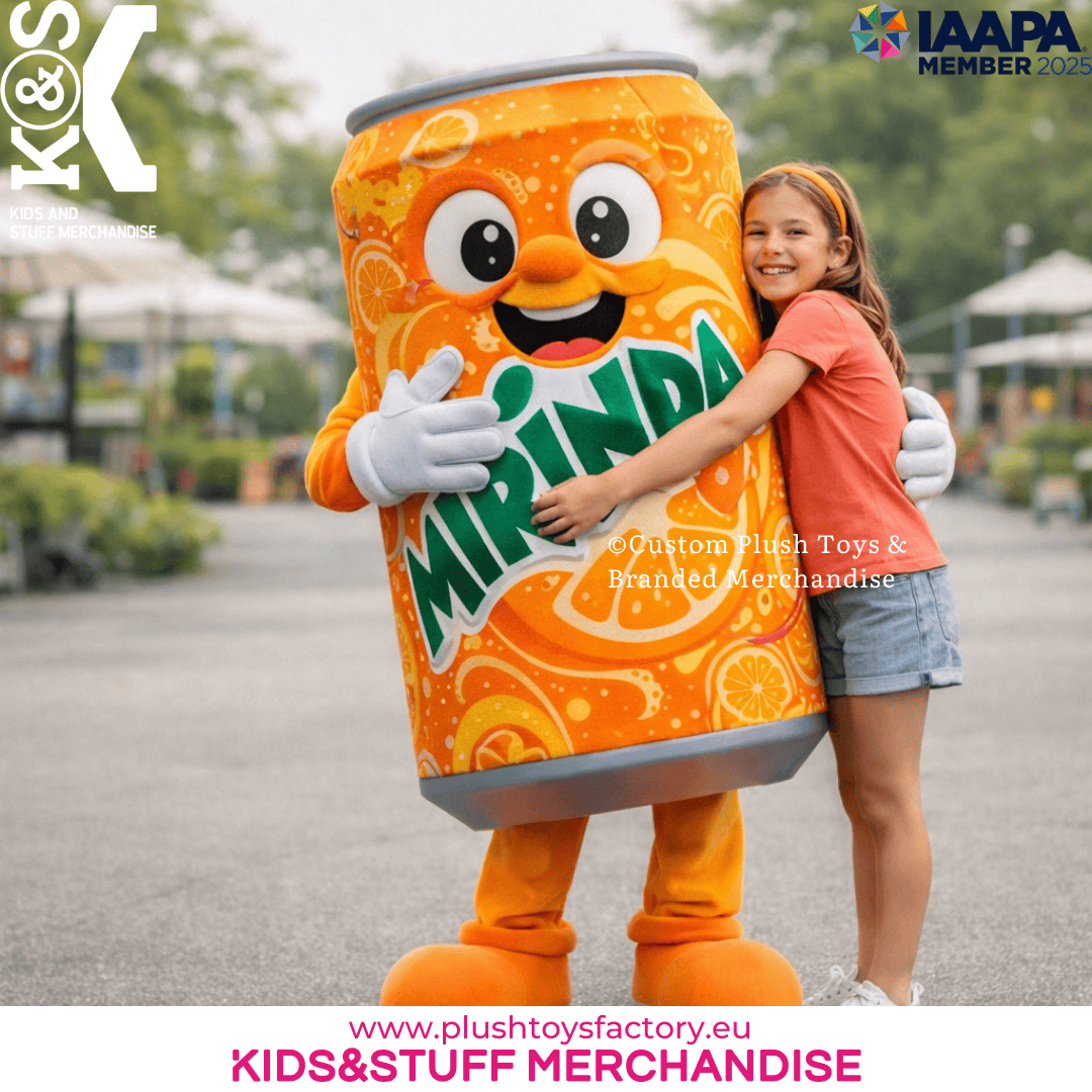 Drinking can mascot costume