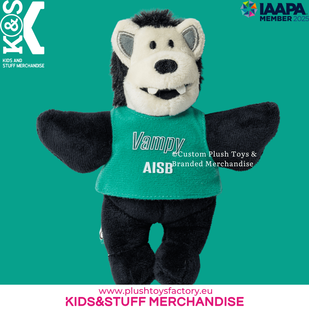Custom Plush Toys from school mascot, International School Romania AISB